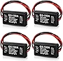 Brake Light Flasher Strobe Brake Light Strobe Tail Light Strobe Brake Flasher LED Flash Module Flash Strobe Controller for Motorcycles Cars Trucks Brake Light Tail Stop Light 12-30 V (4 Pieces)