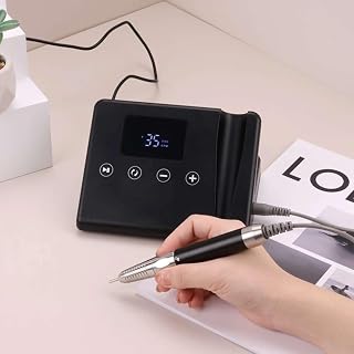 BAZPUR MART® Powerful 85W Nail Drill Machine - Quiet, Brushless Motor, 35000 RPM, Vibration-Free for Professional Manicures Price In India