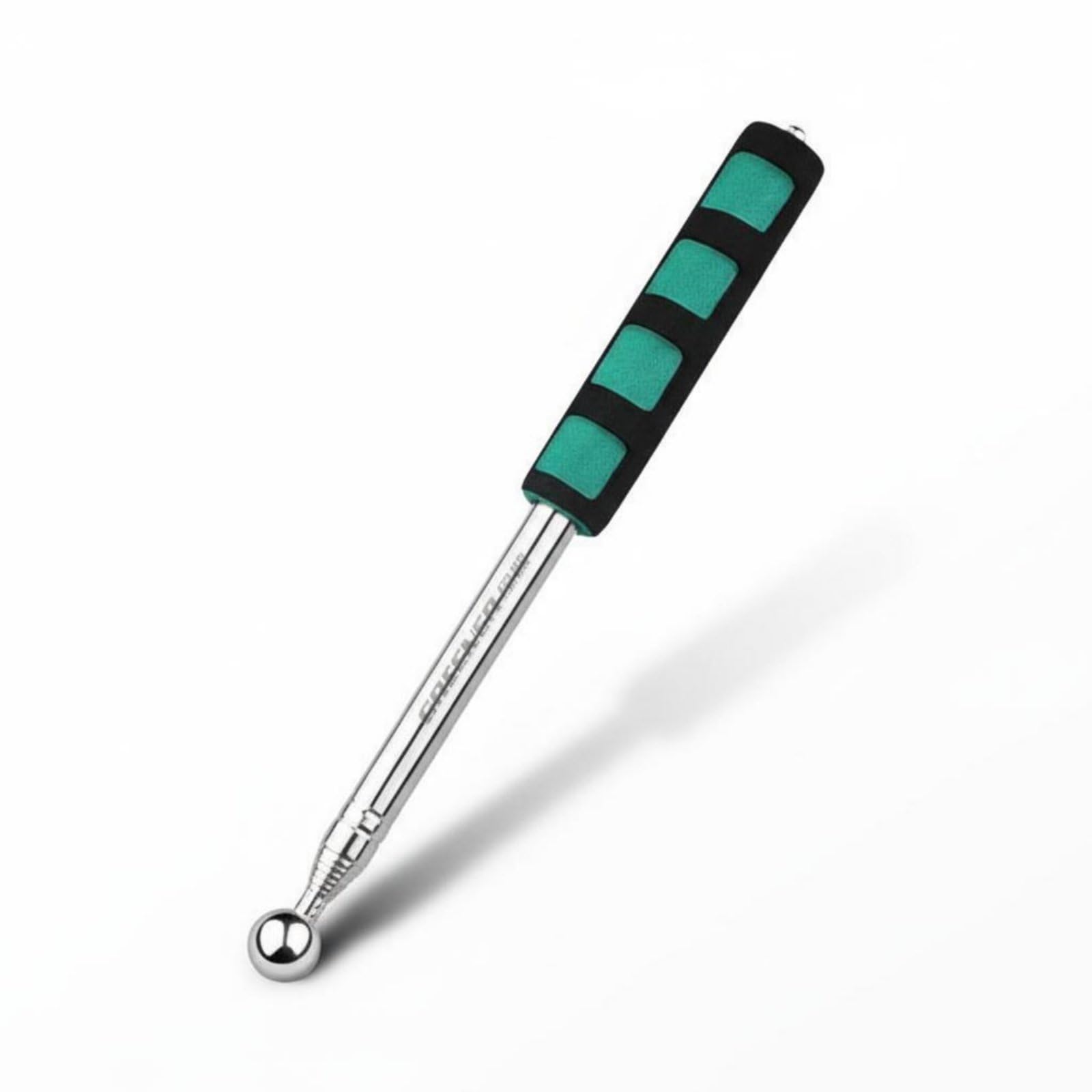 Round Ball Head Extendable Tile Sounding Hammer Anti-Skid Handle Hollow Wall Tester Rod Telescopic Inspection Hammer Comfortable Foam Grip for House Inspectors-image-18