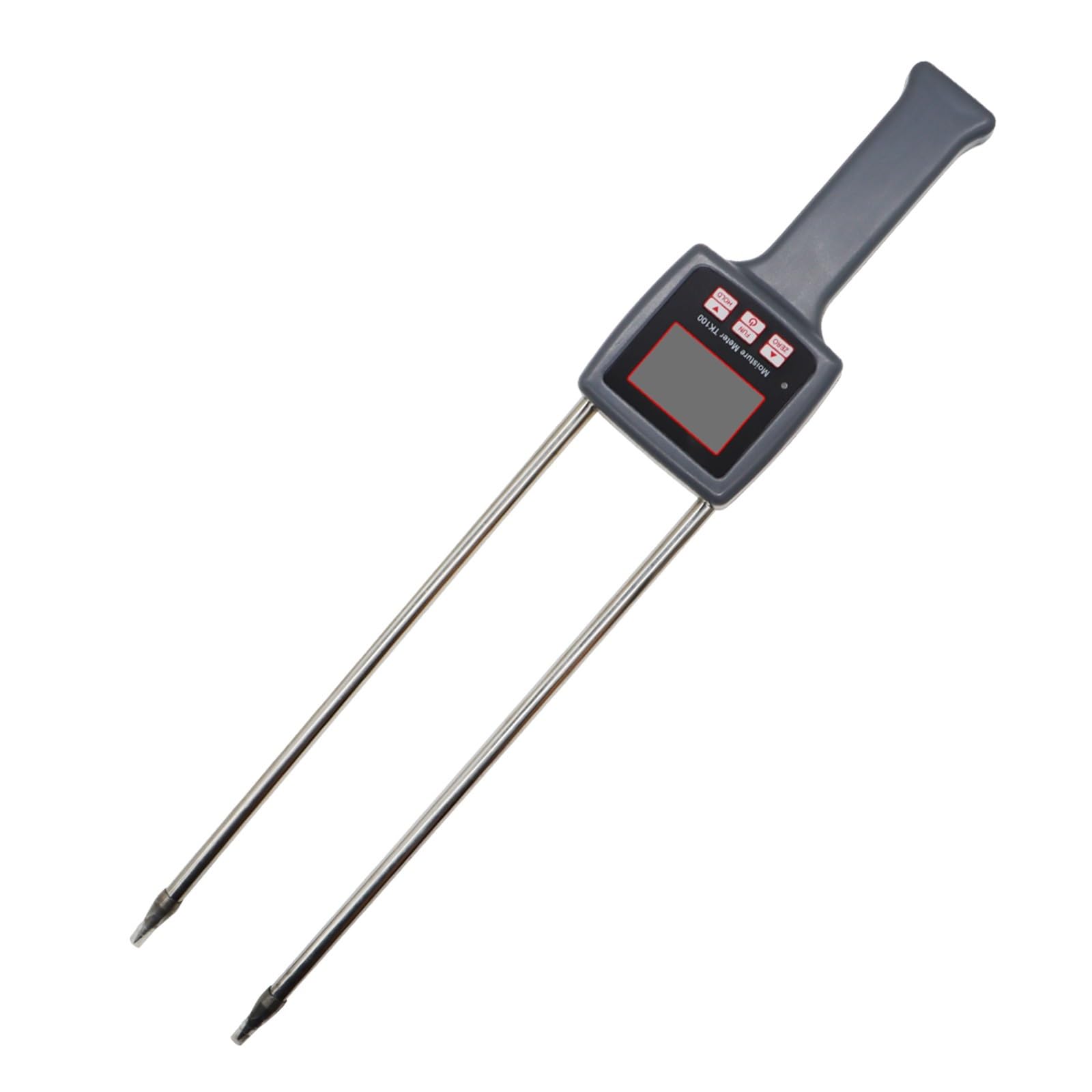 Mnmioio One Color Digital Moisture Tester, Tk100 Digital Grain Moisture Meter Corn Rice Soybean Peanut Sorghum Soil Humidity Hygrometer Tester With Measuring Prob
