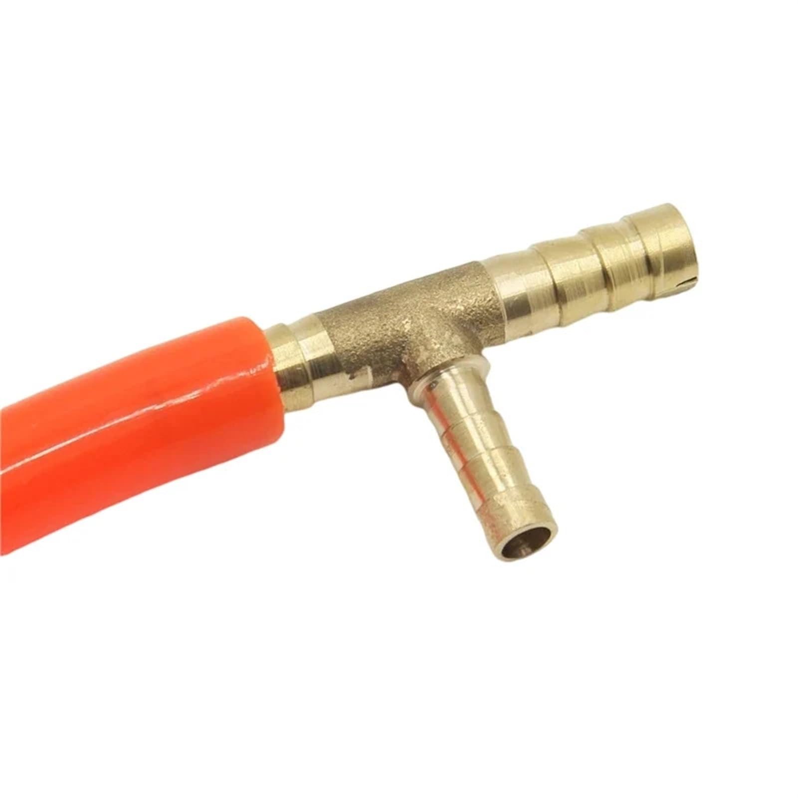 Tamaños múltiples del conector de la instalación de tuberías de lengüeta for manguera reductora en camiseta de latón(OD 12-10-12)