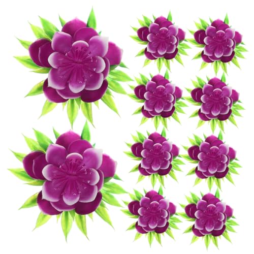 Piatto da Sushi Giapponese, 10 Pezzi, Decorazioni Floreali Decorative, Piatto da tavola