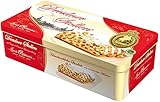 Original Dresdner Christstollen mit dem goldenen Stollenreiter Siegel.