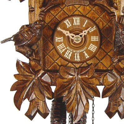 August Schwer Cuckoo Clock 2 Owls 1.8511.01.P #TOP2