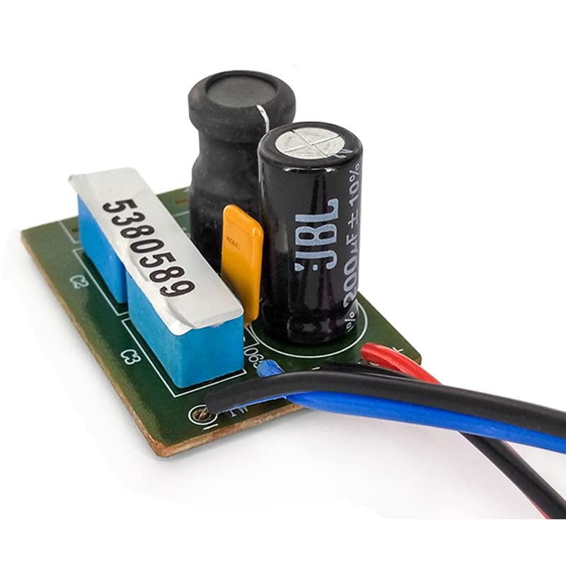 JINGERL 2PCS 2 Way 60W Speaker Treble Bass Frequency Divider Home Theater HiFi Stereo DIY Audio Crossover Filters