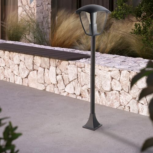 Borne LED extérieure étanche IP44 Ronse Plus M Ledme pour allée sûre