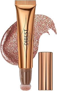 Cream Bronzer Contour Beauty Wand, Highlighter Contour Blush With Cushion Applicator, Liquid Face Bronzer Makeup Wand Lightweight Natural Super Silky Cream Contour Stick Beauty Light Wand (5# Highlight)