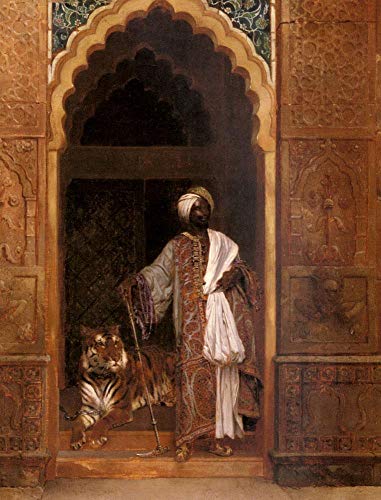 Peintures La Garde du Palais Rudolf Ernst pour sublimer votre salon marocain
