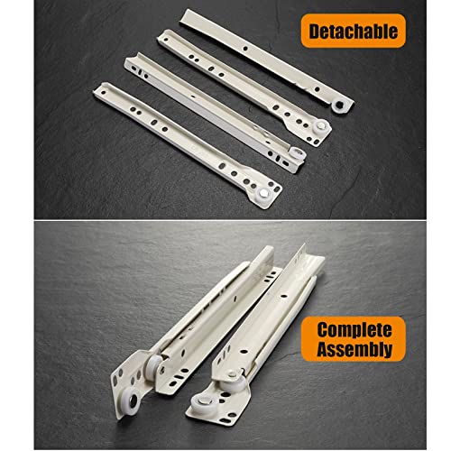 Glissières de tiroir d'armoire robustes de 10 à 22 pouces pour optimiser vos rangements - 5
