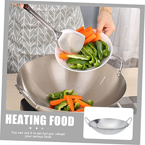 Juego 2 Woks Acero Inoxidable Antiadherente 24 cm miniatura 3