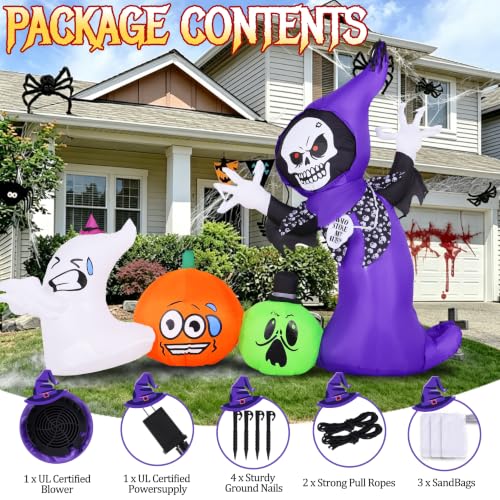 8FT Long Halloween Inflatables - image 5