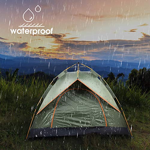Carpa portátil para camping de 3 a 4 personas miniatura 3