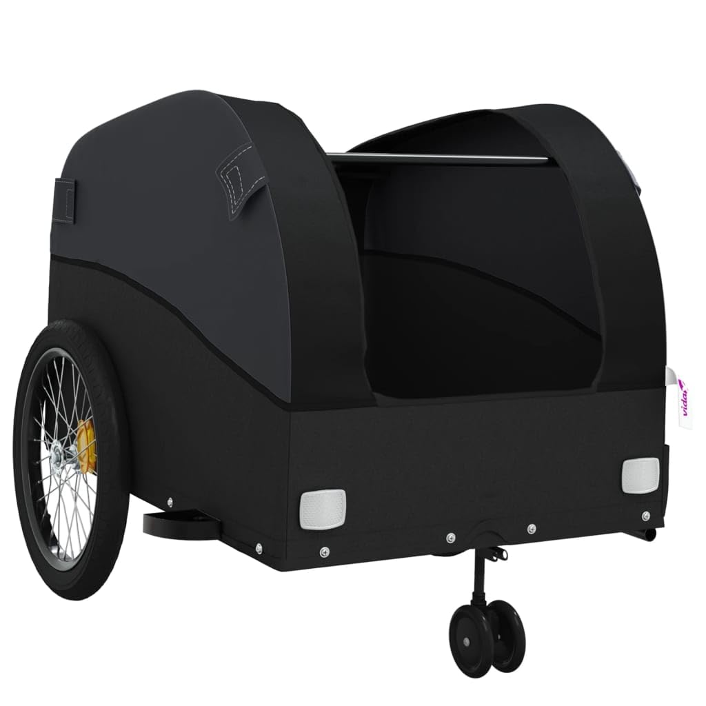 AUVYI Remolque de carga de bicicleta de hierro versátil Remolque de bicicleta moderno Construcción de muebles práctico