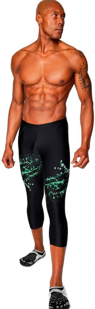 World Stretch boys Kryptonite-M Leggings Green/Black