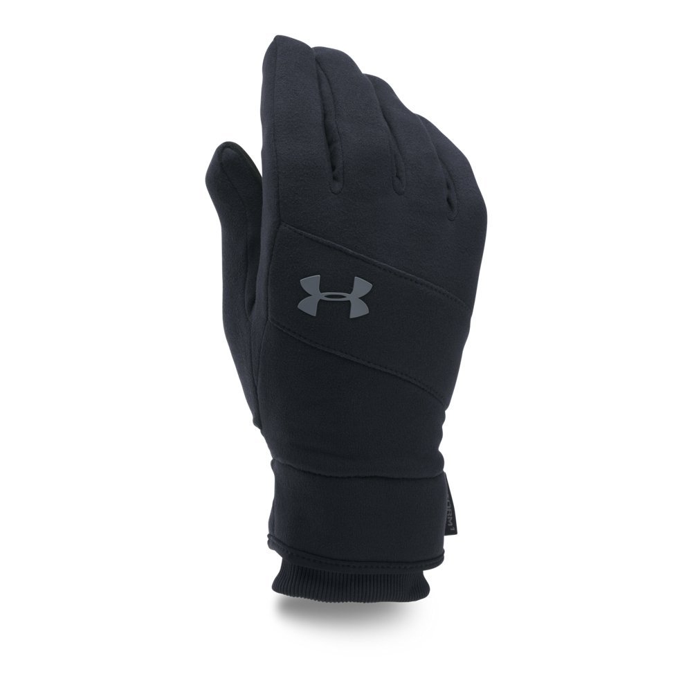 Under Armour Men's Storm ColdGear Infrared Elements Gloves, Black/Black, Large