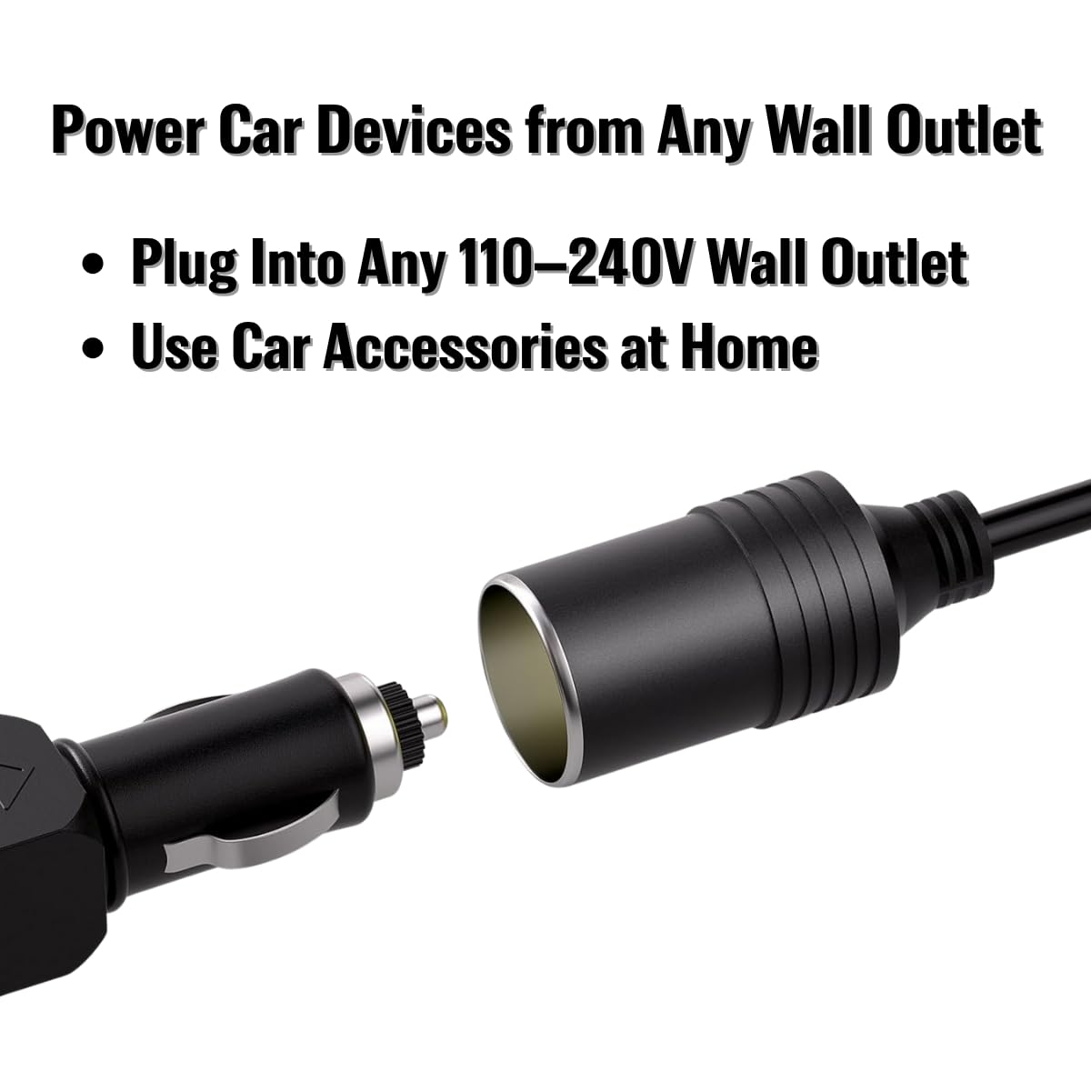 cigarette converter to outlet AC DC 120W(Max 150W) 12V 10A(Max 15A) CarPower Supply Adapter Car Lighter Socket, AC/DC Transformer for Car Refrigerator This Universal Travel Charger allows you to charge or use your phone from any outlet with the use of any vehicle power charger Car Inverter Converter Adapter 12V