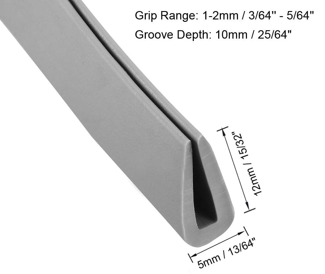 MACHSWON Edge Trim U Seal for Hatches Lockers, Panels - Image 2