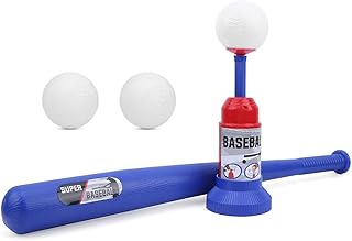 Baseball Set Toy, Baseball Ball Set Toy Semi Automatic Baseball Launcher Baseball Bat Toy for Children (777-607)