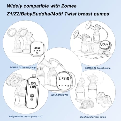 10 piezas accesorios para extractor de leche miniatura 3