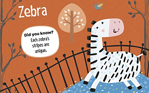 Image of My First Book of Zoo: Easy Animal Names with Colorful Images & Educational Fun Facts | Baby's First Learning Book | Vocabulary Building | First Book of Jungle Creatures | Visual Zoo Adventure | Animal Learning Board Book for Children