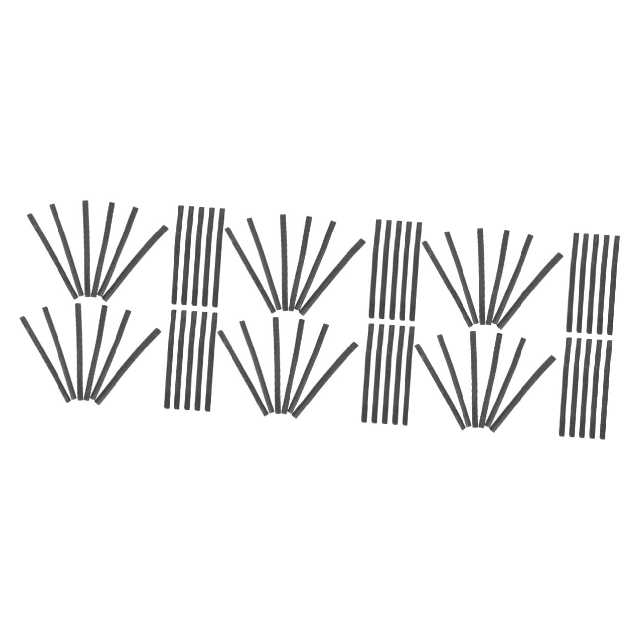 60piezas Lápices De Dibujo De Carboncillo Comprimido Varillas De Carboncillo Para De Dibujo Para Sombreado y Diámetro Para y