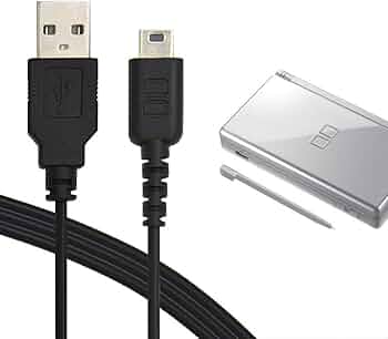 【中古品】NINTENDO DS lite 充電ケーブル付き Amazon.co.jp: DSライト DSL NDSLite 対応充電ケーブル USBコード