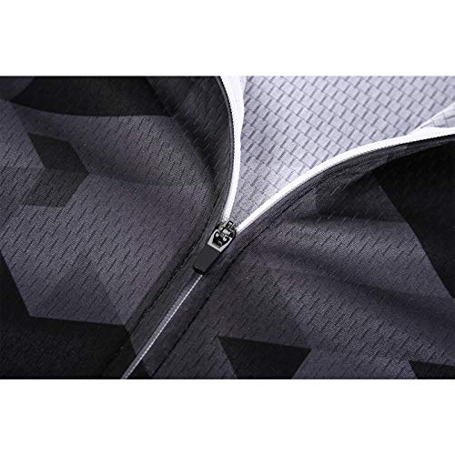 image for VEBE Men's Lightweight Cycling Jersey Short Sleeve Bike Shirts Reflect