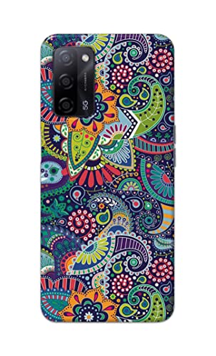 Image of Printed Hard Back Cover Case for Oppo A55 5G | Oppo A53s 5G | Oppo A54s Back Cover (Miraculous Patterns) -1803