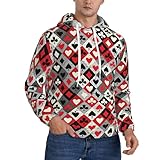 Design à capuche : ce sweat à capuche pour homme dispose d'une capuche pratique et d'une poche kangourou sur le devant, parfait pour garder vos mains au chaud ou ranger de petits objets essentiels. Le design du pull garantit un port facile, ce qui en fait un choix libre et confortable parmi les sweats à capuche pour homme.