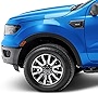 Bushwacker OE Style Factory Front Fender Flares | 2-Piece Set, Black, Smooth Finish | 20123-02 | Fits 2019-2022 Ford Ranger