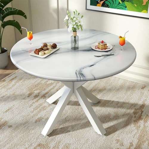 Zevemomo Round Dining Table, 42