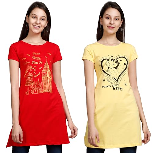 Image of FLEXIMAA Women's Half Sleeve T-Shirt - P