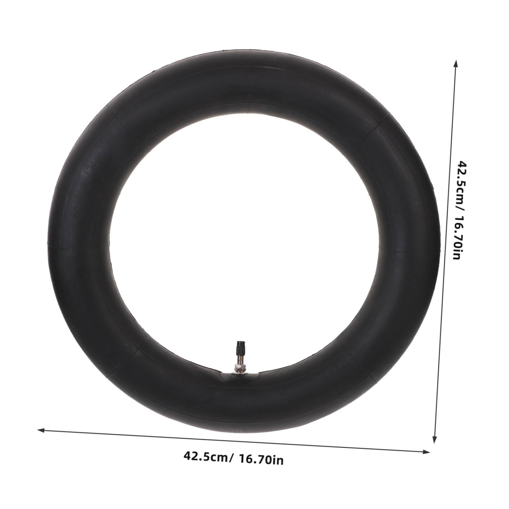 Cámara de Aire 3.00-12 80/100-12 de Goma Negra para Moto Todoterreno
