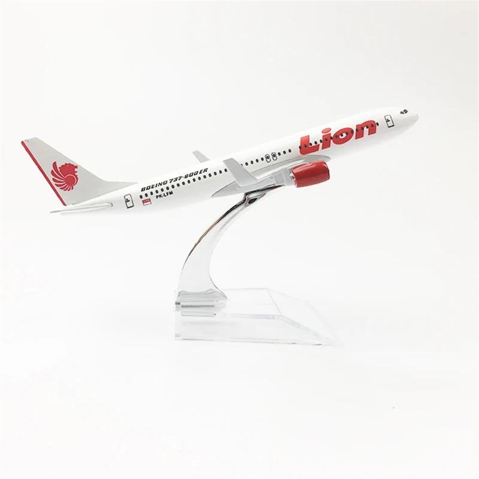 Avión miniatura Boeing 737 para decorar escritorios de amantes del aire 6