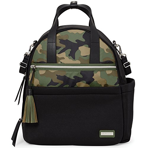 Bolsa Maternidade Coleção Nolita Neoprene, Skip Hop, Preto/Camuflado