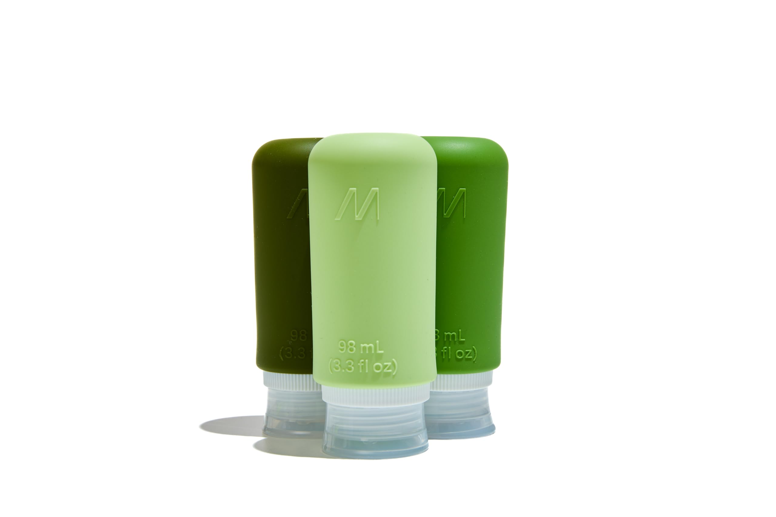 Set Bottiglie Viaggio Silicone 8 Pezzi - Contenitori 3oz Approvati TSA Con Borsa - Foto 6