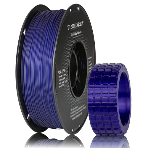 Filamento de impressora 3D TPU, filamento TINMORRY TPU 1,75 mm, 1...