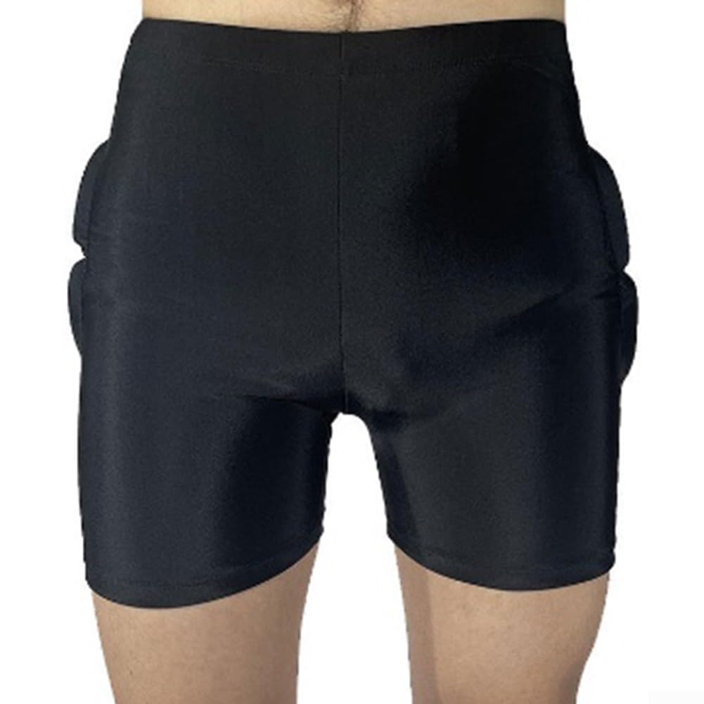 Shorts Nylon Spandex Acolchados para Esquí y Patinaje