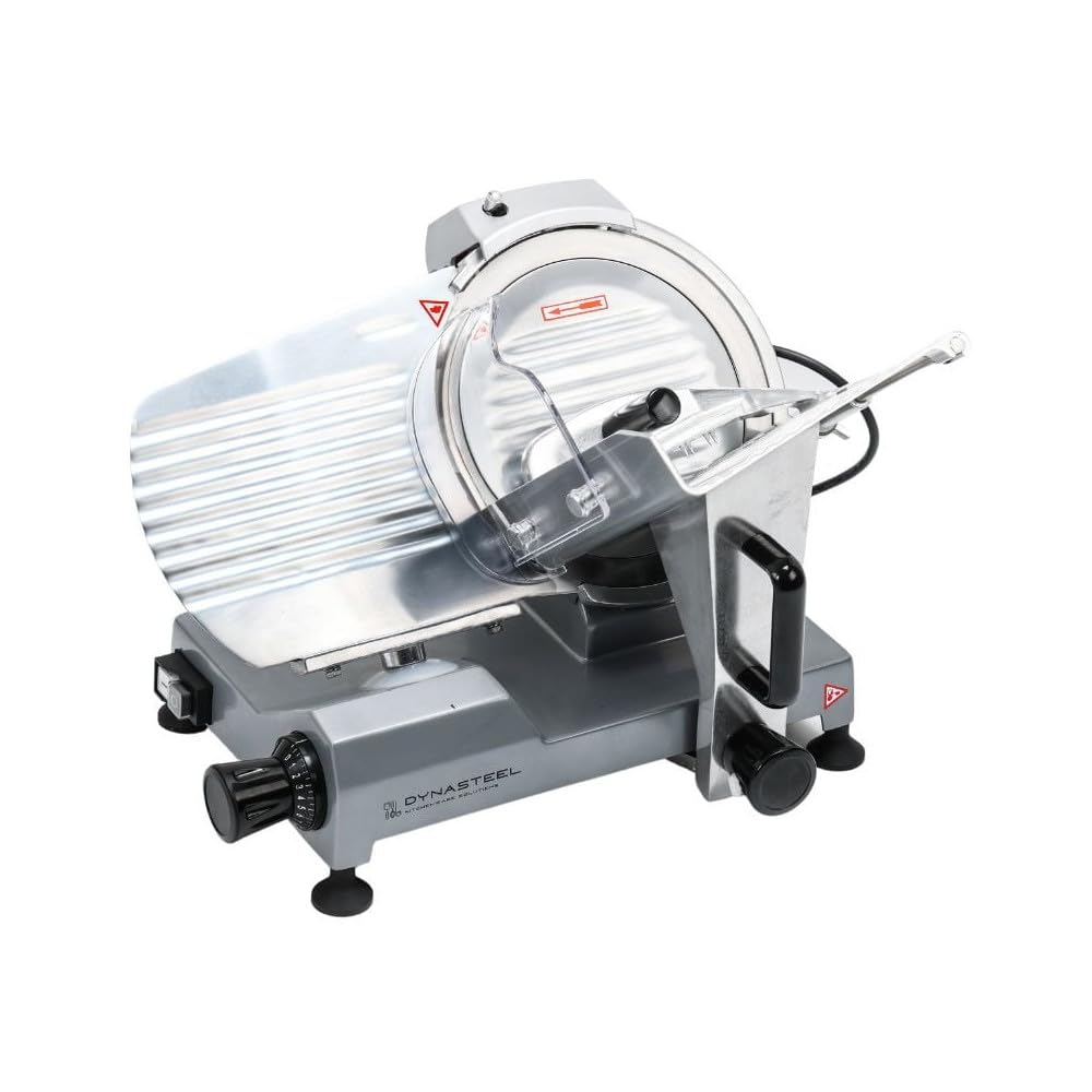 Dynasteel Trancheuse à Jambon Professionnelle Semi-​Automatique 220 mm