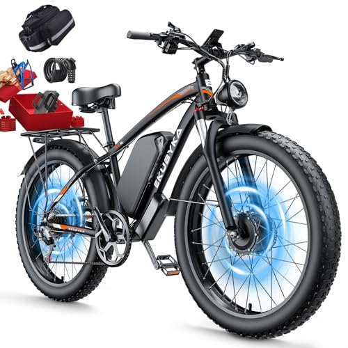 Ekellaka 8000W Dual Motor Electric Bike for Adults, 48MPH Fast