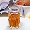 Skelang Verre a eau, verres à boire vintage, verres eau transparent roantique en relief Skelang Verre a eau, verres à boire vintage, verres eau transparent roantique en relief