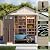 YOCONYO 8x6 FT Outdoor Storage Shed with Floor, Waterproof Plastic Shed with Window ? Lockable Door, Patio Sheds for Garden, Backyard, Tool Storage
