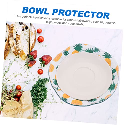 4 Protectores para cuencos y microondas | Soporte aislante de calor 7