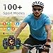 Smartwatch Herren Damen, 1,85" HD Touchscreen Smart Watch mit Telefonfunktion, 100+ Sportmodi Sportuhr mit Schrittzähler/Schlafmonitor... IP68 Wasserdicht Fitnessuhr für iOS Android