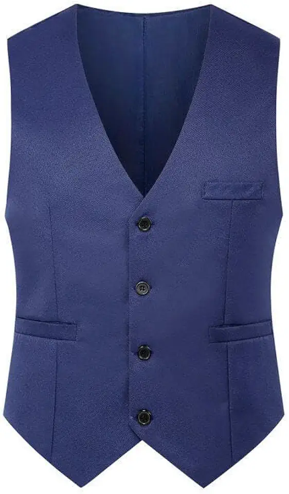 Colete masculino casual casual clássico formatura casamento formal colete slim fit colete leve com bolso