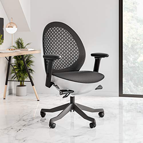 Flash Sale Techni Mobili Deco Lux Executive Chair, White Authentic Crazy Deals Techni Mobili Deco Lux Executive Chair, White