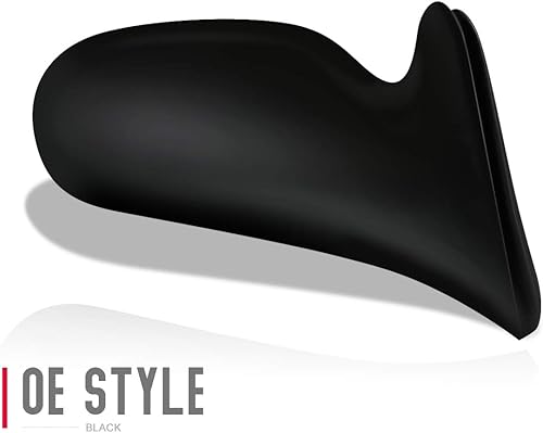 Miniatura 8 de DNA Motoring OEM-MR-GM1320270 - Espejo retrovisor no plegable no calentado con ajuste manual del lado izquierdo compatible con 95-97 Geo Metro