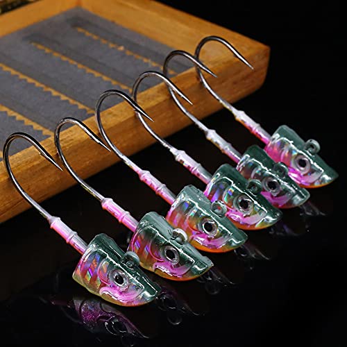 Image of Swimbait-Jig-Head-Minnow-Fish-Head-Jig-for-Fishing