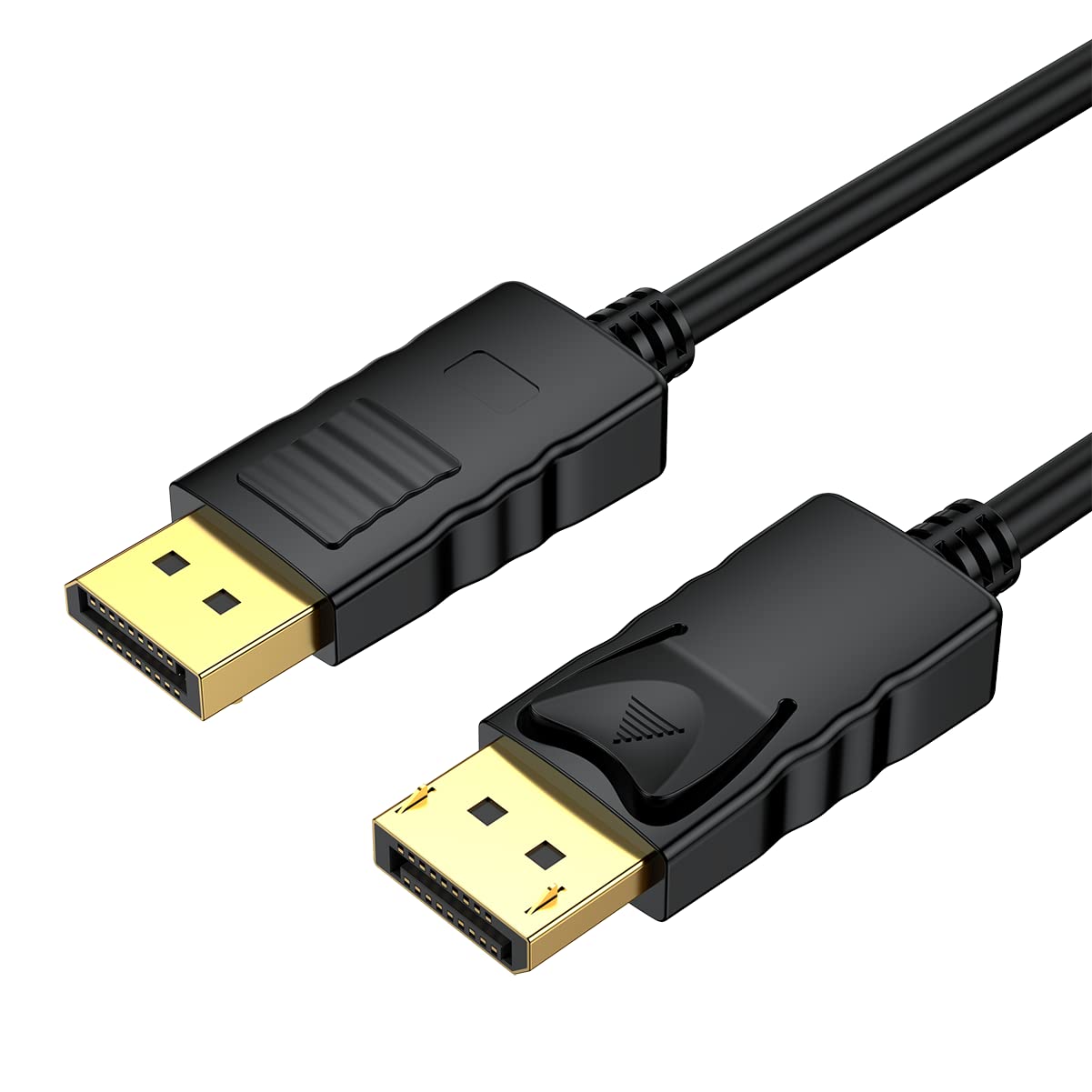 DisplayPort Cable 3FT 10-Pack, Display Port to Display Port Cable, Gold-Plated, Supports 4K@60Hz, 2K@165Hz, Compatible for Monitor, Computer, Laptop, Graphics Card, Docking Station