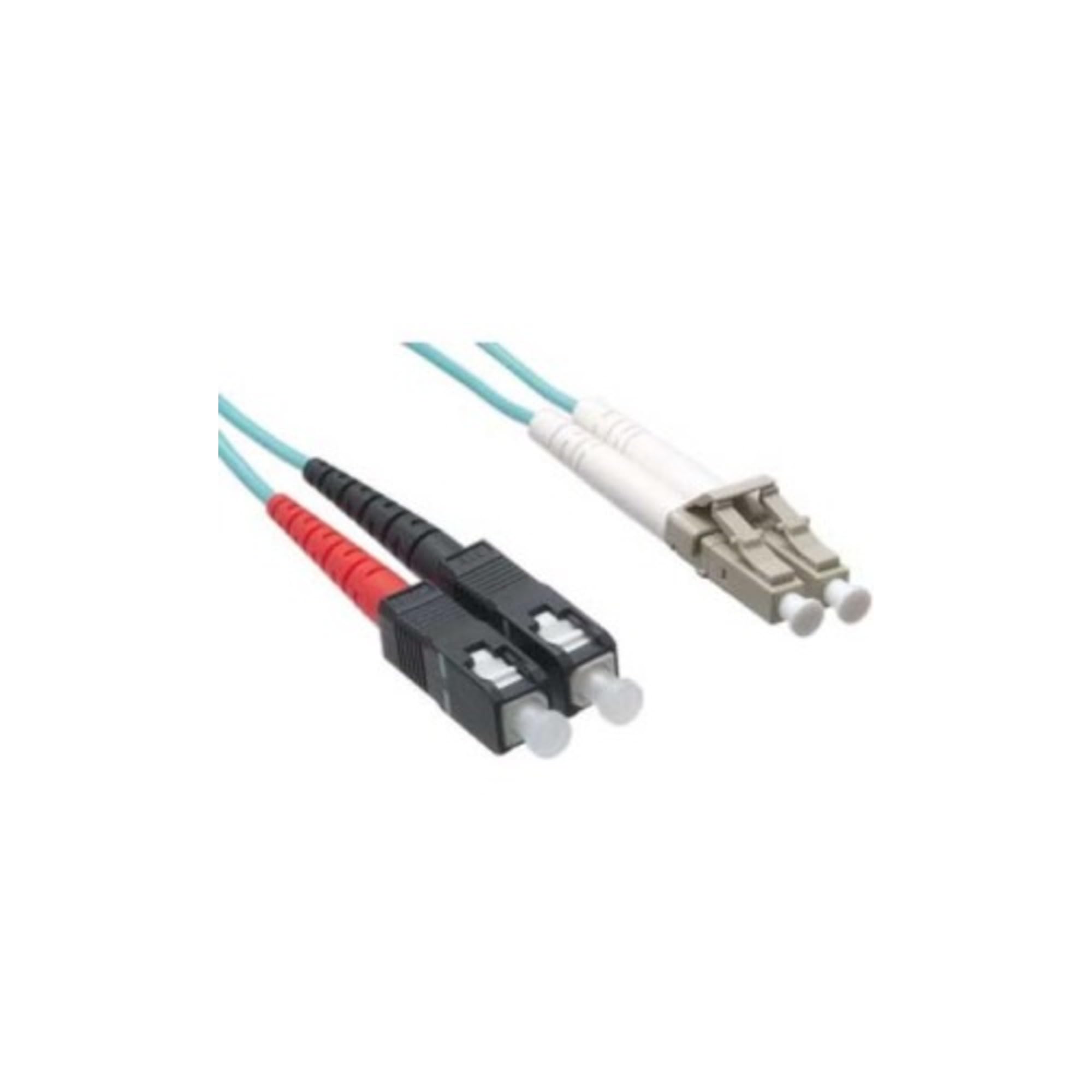 Axiom Memory - AXG96879 - Network Cable - LC Multi-Mode (M) to SC Multi-Mode (M) - 230 ft - Fiber Optic - 50/125 Micron - OM3 - Aqua